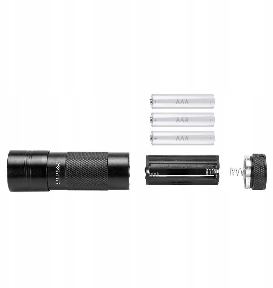 Žibintuvėlis Montis Žibintuvėlis bateryjna LED UV aluminiowa 395nm Montis MT156