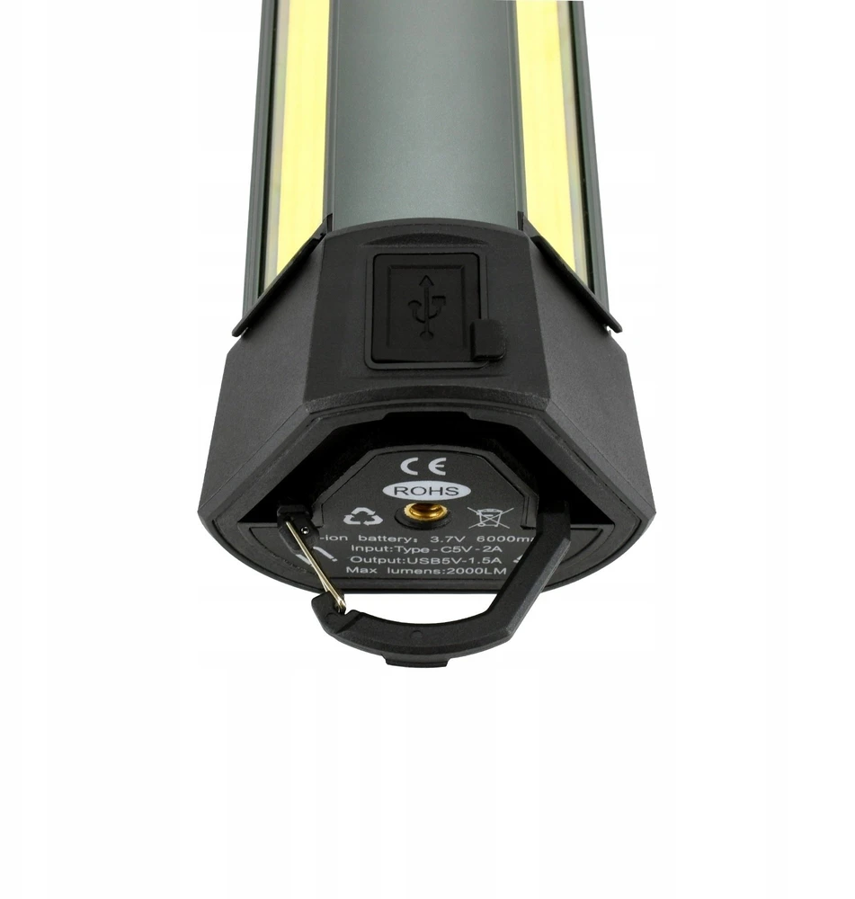 Daugiafunkcis LED žibintuvėlis BEMKO 6000 mAh, IP42