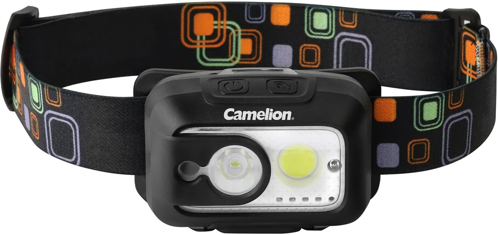 Camelion priekinė lempa su jutikliu. 9 W. 280–480 lm