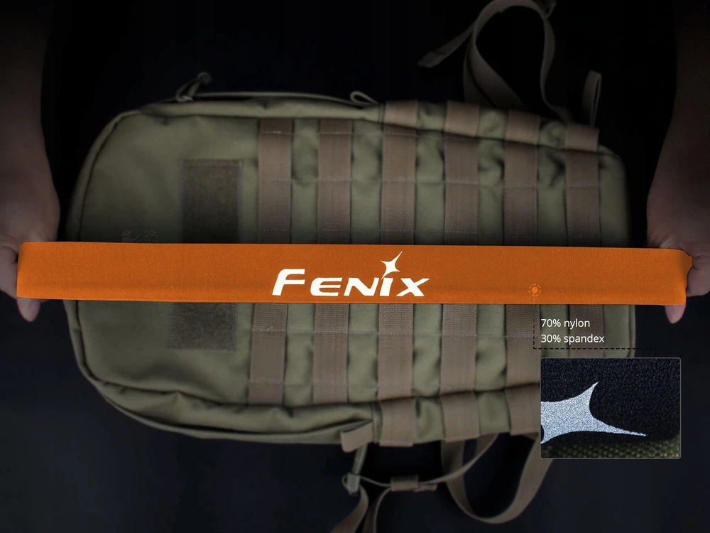 Žibintuvėlis czołowa Braders Galvos raištis Fenix AFH-10 oranžinė (039-417)