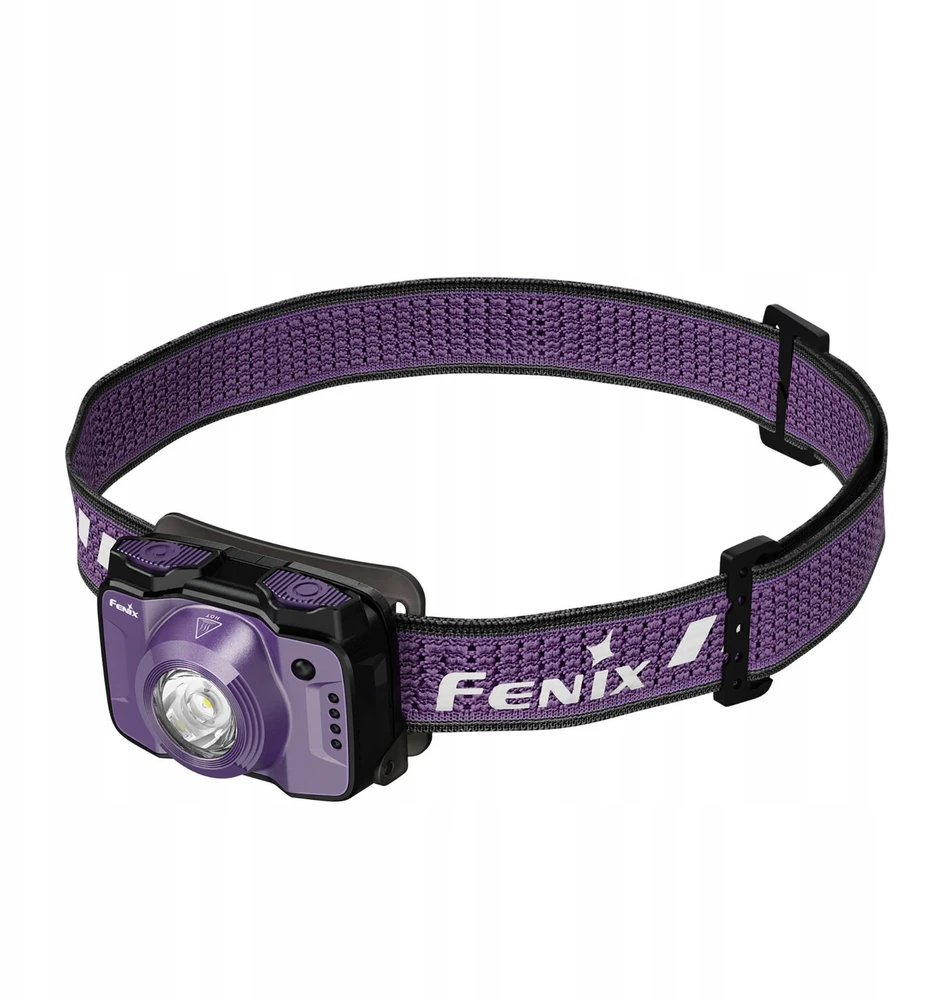 Fenix HL12R V2.0 priekinis žibintuvėlis violetinės spalvos