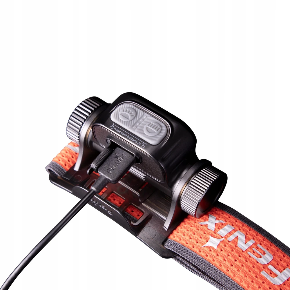 Fenix HM65R-T V2.0 priekinis žibintas juodas