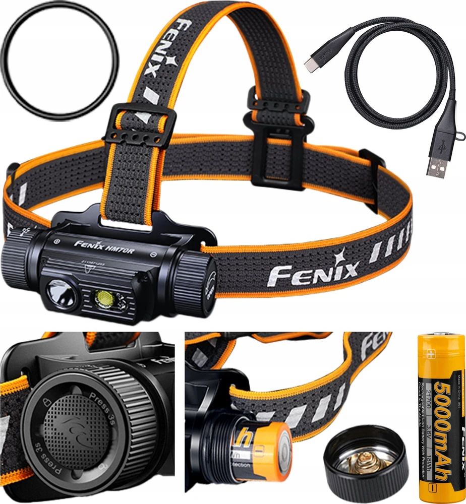 Fenix HM70R priekinis žibintas