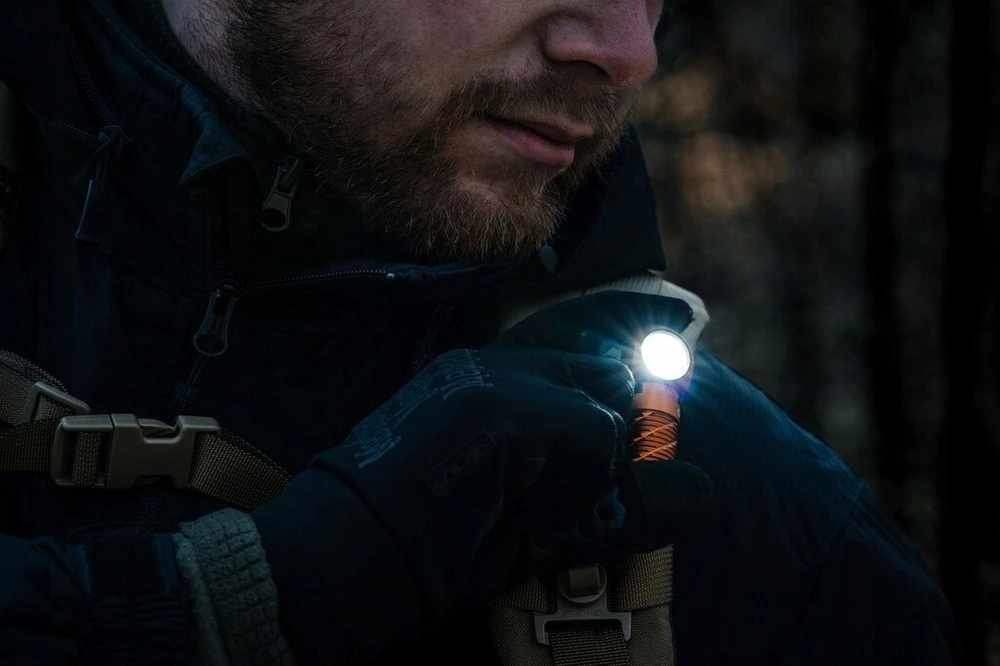 OLIGHT Stirnlampe Perun 3 Mini Oranžinis