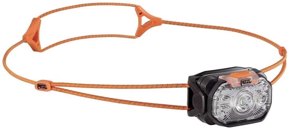 Carruzzo Petzl Swift LT Juoda Ant galvos tvirtinamas žibintuvėlis LED