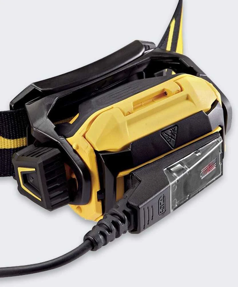 Carruzzo Headlamp Petzl Pixa R juodas-yellow 450 lm