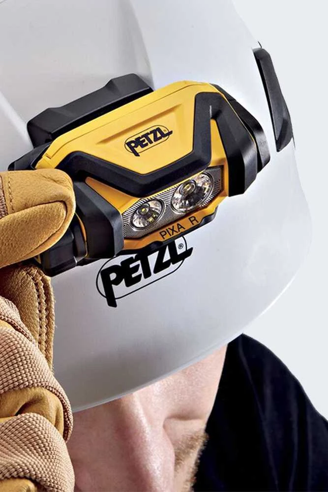Carruzzo Headlamp Petzl Pixa R juodas-yellow 450 lm