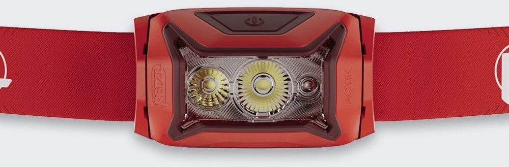 Petzl Actik E063AB02 raudona