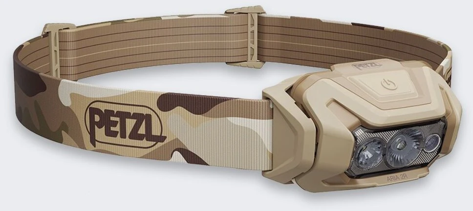 Petzl E070DA01 priekinis žibintas ARIA® 2R RGB maskuojantis