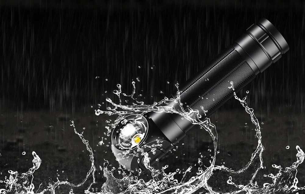 Du viename priekinis žibintas Superfire TH04, 600 lm, USB-C