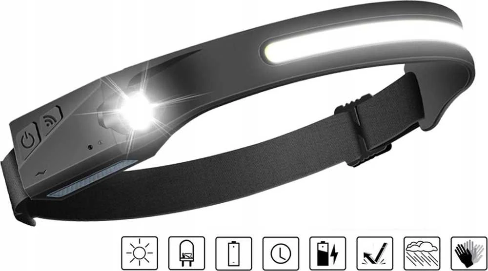 Žibintuvėlis Denver Denver SSH-50 LED-Head Lamp with Baterija and Sensor