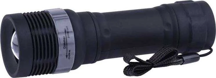 Žibintuvėlis Emos Žibintuvėlis LED 3W, juoda, zasięg 125m, zoom, 3xAAA - P4702 Emos