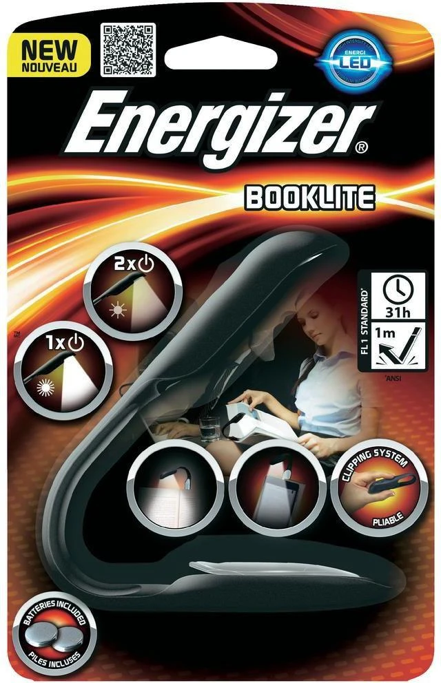 Energizer Book light UPN165056 skaitymo lempa