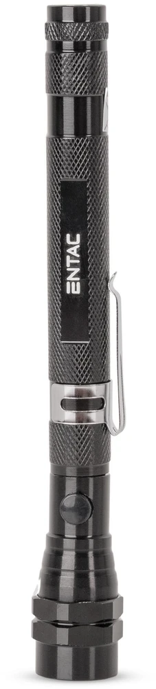 Žibintuvėlis ENTAC Entac EFL-1W-FLEX-ALU latarka Juodas Žibintuvėlis ręczna LED