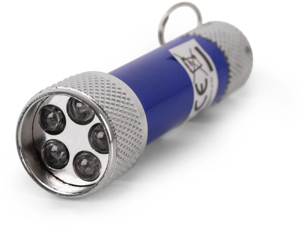 Žibintuvėlis ENTAC Entac EFL-5LED-KC latarka Mėlyna Žibintuvėlis Pakabutis LED