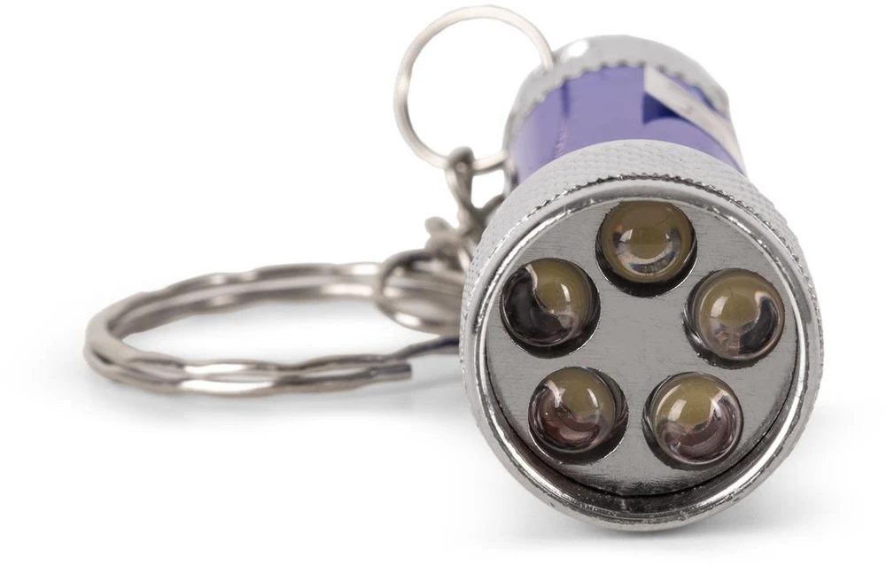 Žibintuvėlis ENTAC Entac EFL-5LED-KC latarka Mėlyna Žibintuvėlis Pakabutis LED
