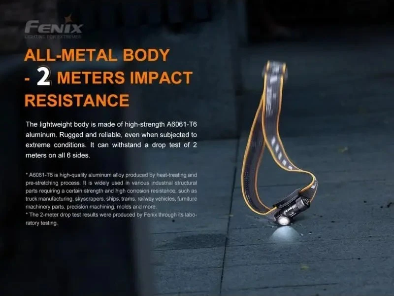 LED žibintuvėlis-galvos žibintas Fenix HM50R V2.0
