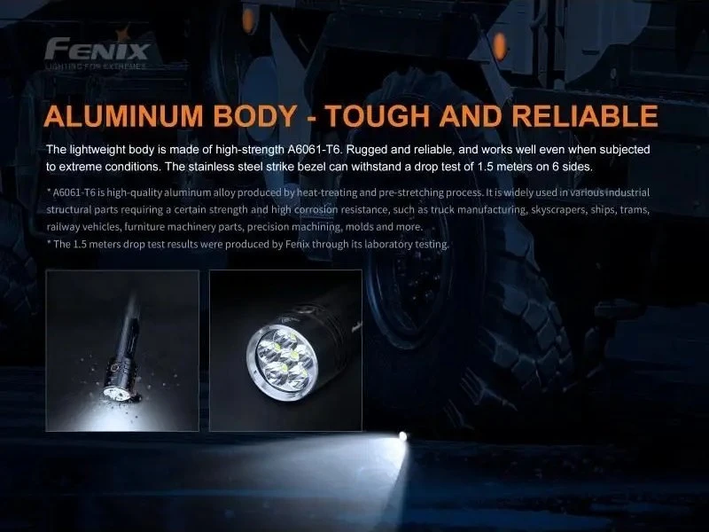 LED žibintuvėlis Fenix ​​LR35R