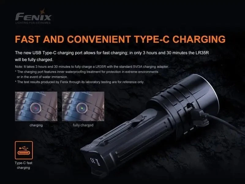 LED žibintuvėlis Fenix ​​LR35R