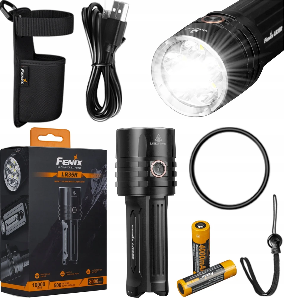 LED žibintuvėlis Fenix LR35R