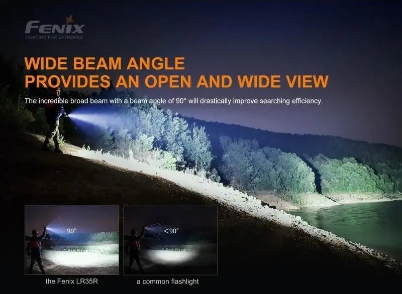 LED žibintuvėlis Fenix ​​LR35R