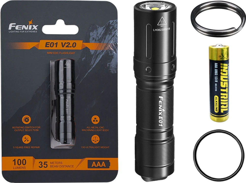 Žibintuvėlis Fenix E01 v2.0