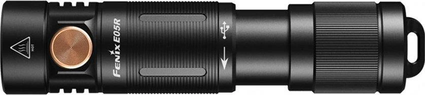 Mikro EDC žibintuvėlis Fenix E05R, 400lm.