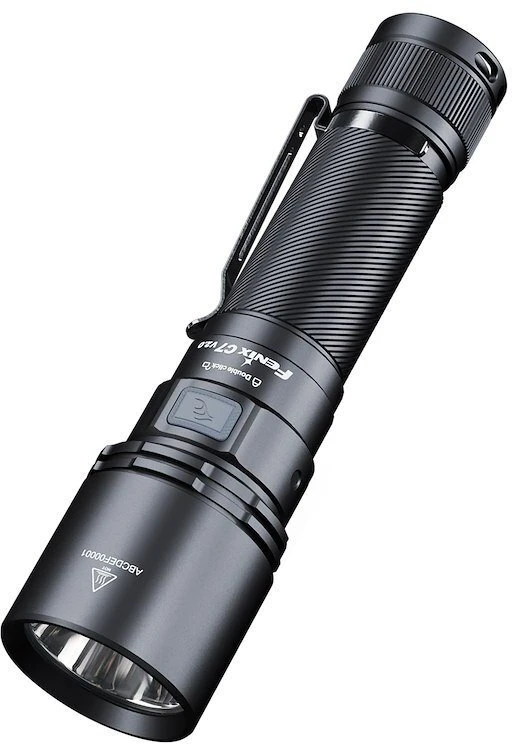 LED žibintuvėlis Fenix C7 V2.0 juodas