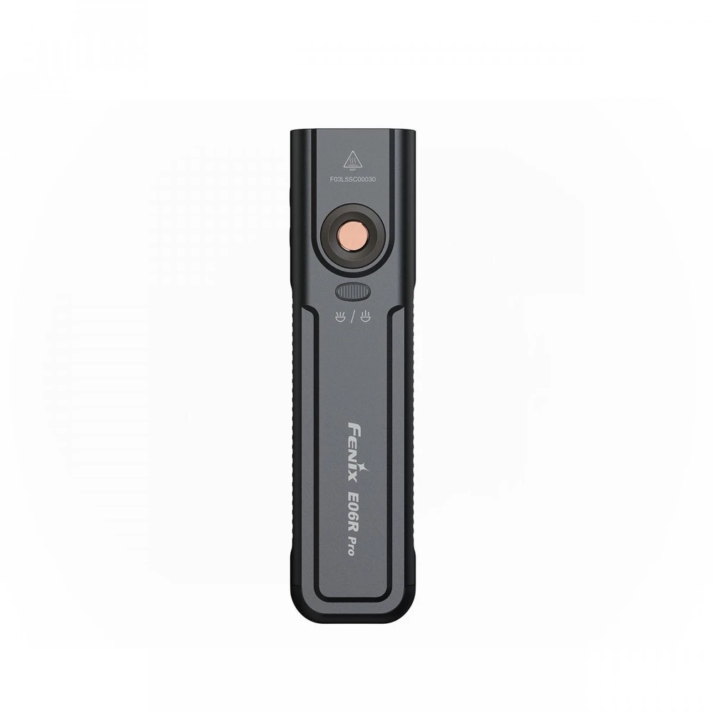 Fenix E06R PRO juodas LED žibintuvėlis