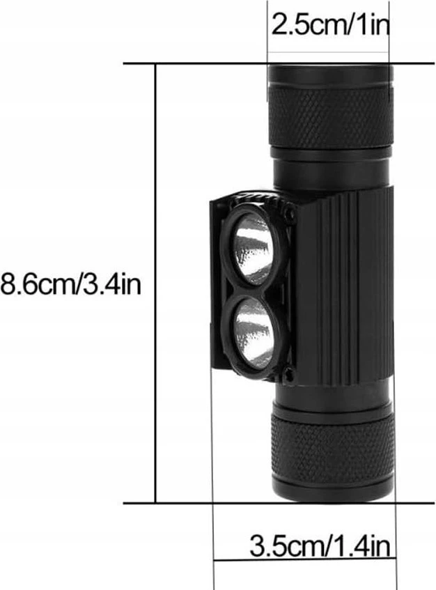 GP Xplor adventure headlamp PHR19 žibintas ant galvos