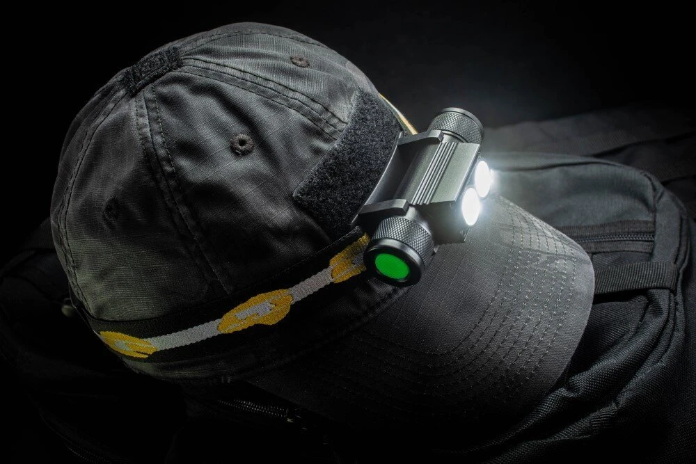 GP Xplor adventure headlamp PHR19 žibintas ant galvos