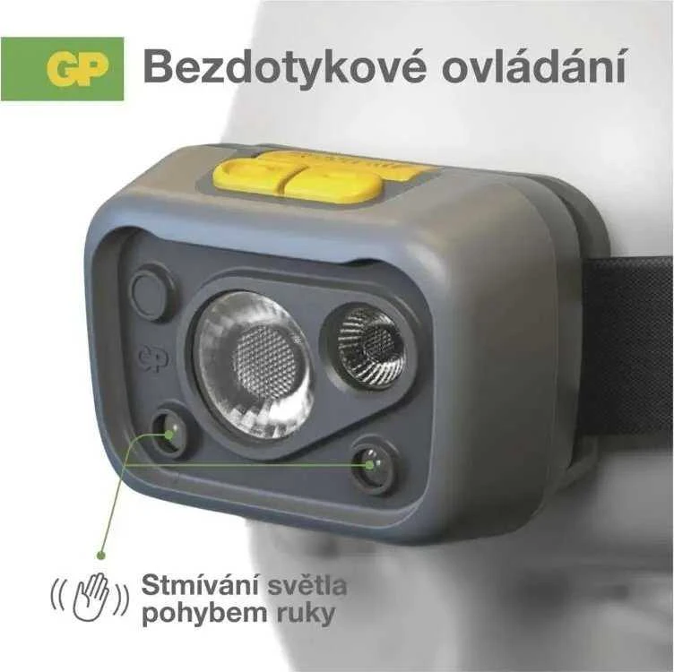 GP Baterija GP priekinis žibintas 375 liumenų CHW54 3X AAA