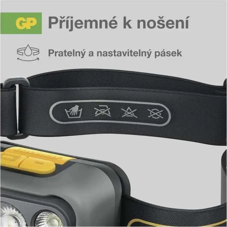 GP Baterija GP priekinis žibintas 375 liumenų CHW54 3X AAA