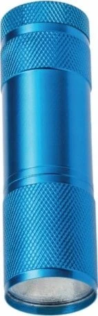 GTV LED žibintuvėlis 3xAAA baterijoms 1,5 V, 3W, 150lm, 6400K, 22 m, IP20, mėlynas