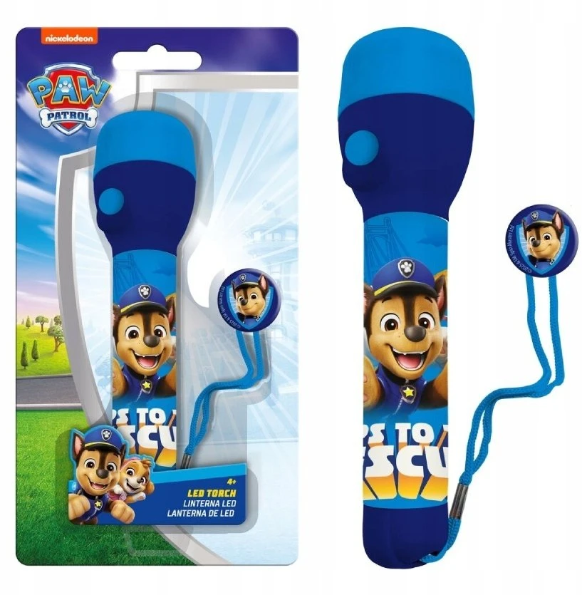 Kids Euroswan Žibintuvėlis, Didelis žibintuvėlis „Paw Patrol“ 16 x 4,5 cm