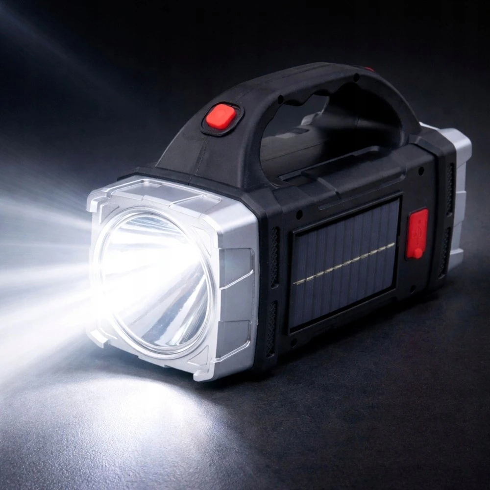 Lean Saulės LED žibintuvėlis 200 × 90 × 135 mm