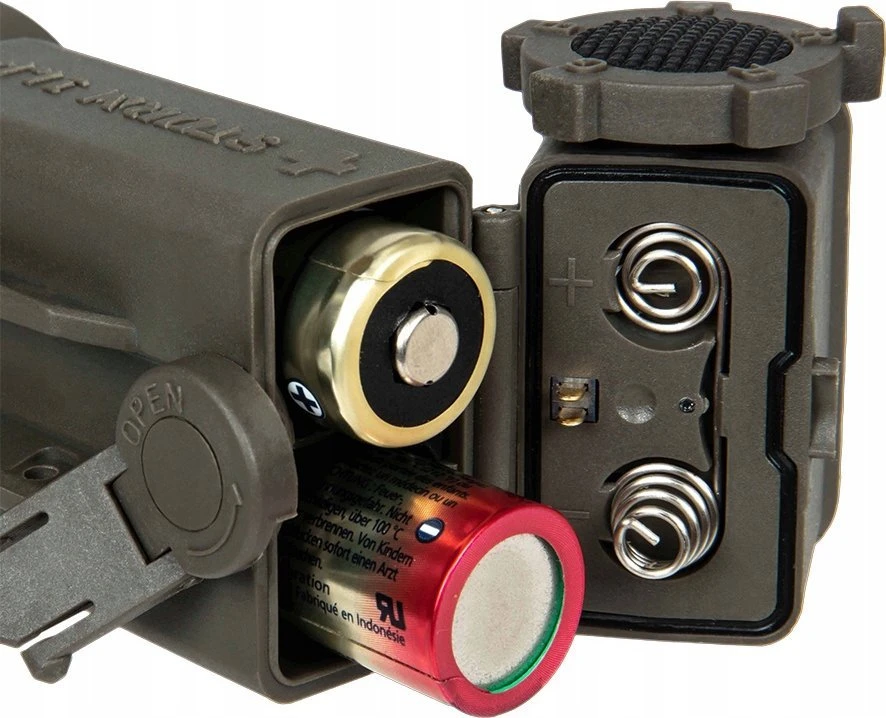 Mactronic 90lm+RGB+IR taktinis šalmo žibintuvėlis STORM 1LP THL0051