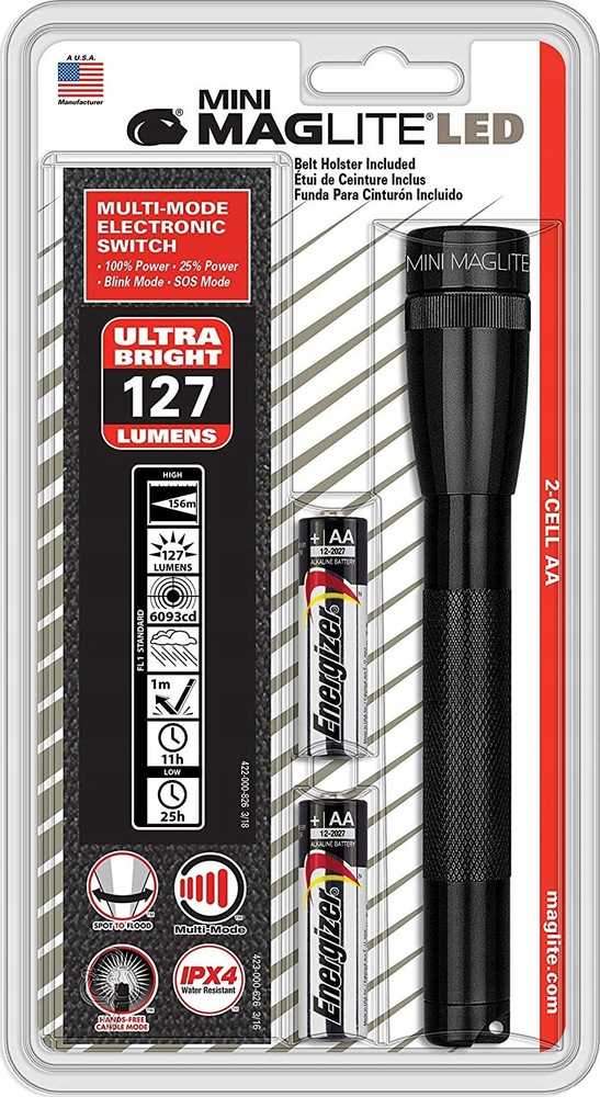 Žibintuvėlis Maglite Maglite Mini-Mag LED 2AA Mini Flashlight