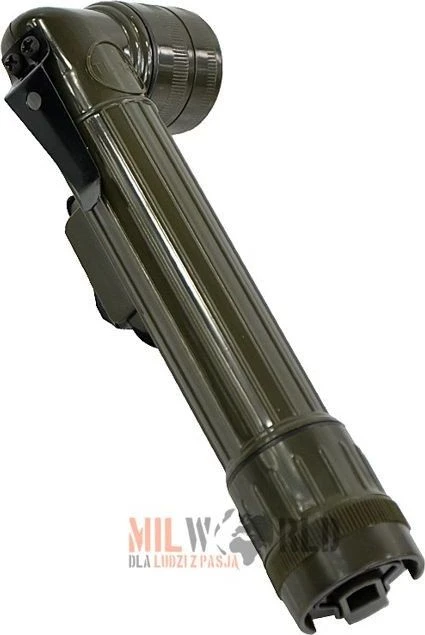 Žibintuvėlis Mil-Tec Mil-Tec Žibintuvėlis Kątowa Mała 16cm Olive universalus