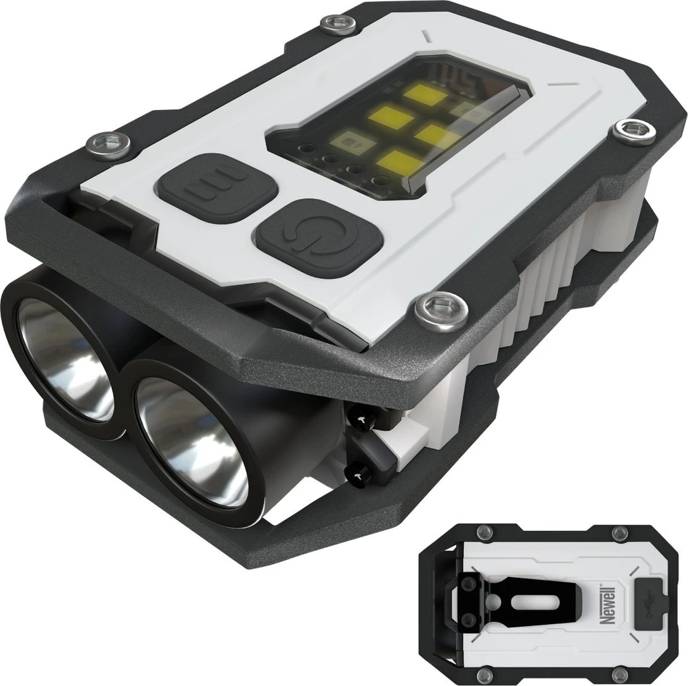 Newell EDC LED žibintuvėlis Nyks Solid (Baltas)