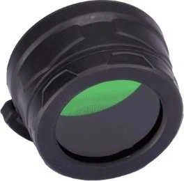 Nitecore NFG40 žalias optinis filtras – 40 mm skersmuo, suderinamas su MH25 Pro žibintuvėliu
