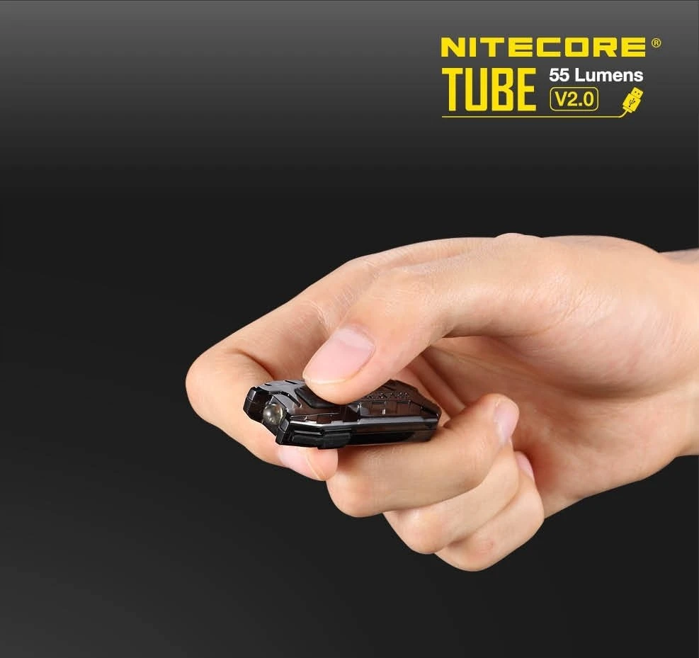 Žibintuvėlis Nitecore Nitecore Žibintuvėlis TUBE Oranžinis v2 55lm USB-C