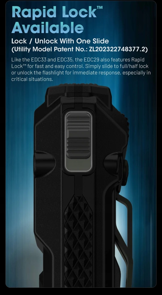 Žibintuvėlis Nitecore Žibintuvėlis EDC29 6500lm