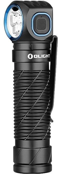 Olight Perun 3 juodas EDC žibintas ir kampinis žibintuvėlis su 3000 liumenų galva