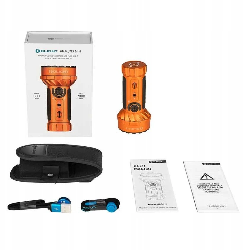 Olight prožektorius Marauder Mini oranžinis