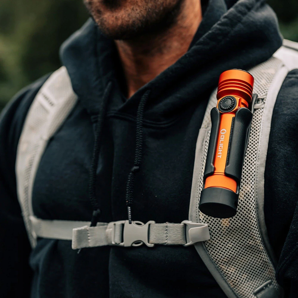 OLIGHT Kišeninis žibintuvėlis Seeker 4 Pro Oranžinis