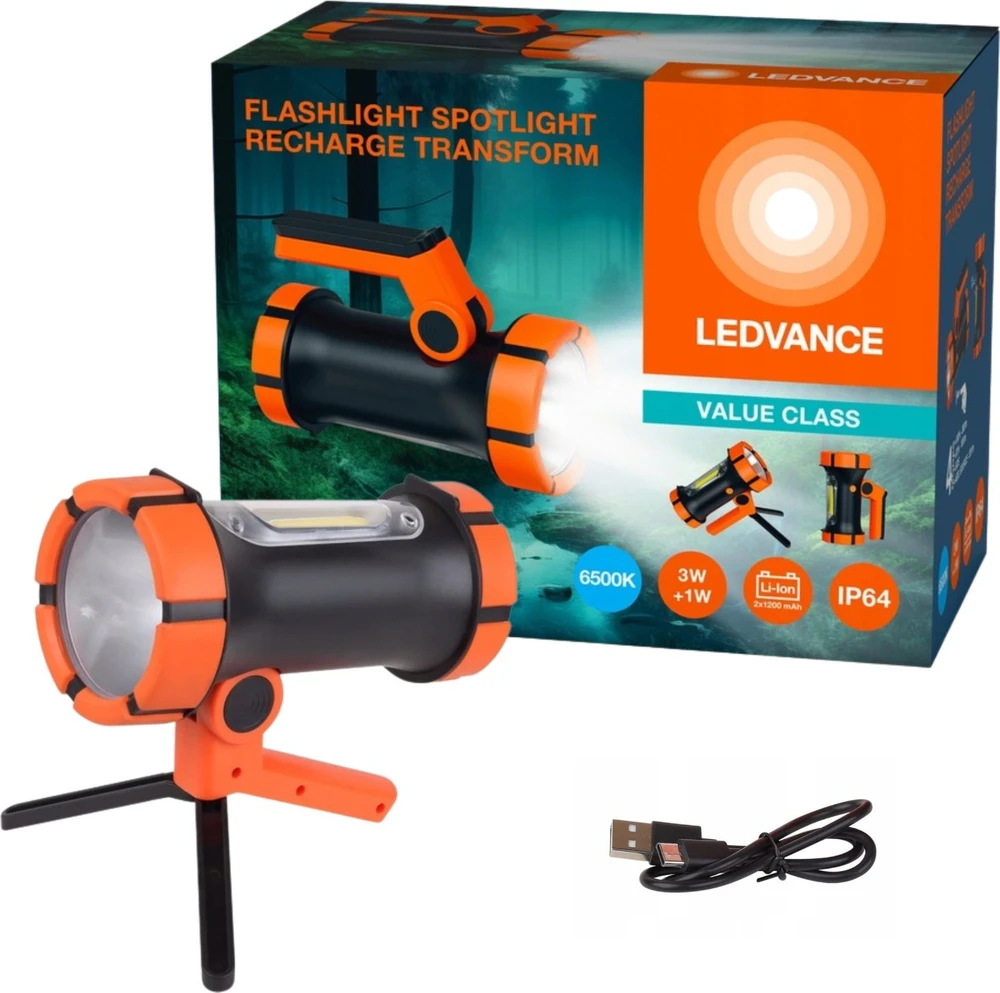 Ledvance ŽIBINT RANK ĮKR 3W+1W 300LM IP64