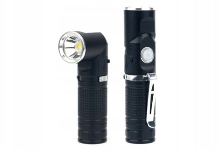 Žibintuvėlis Partnersite Akumulatorowa latarka czołowa LSR5AW 5W LED SMD su ładowaniem na wejście USB 16136