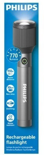 Žibintuvėlis Philips Žibintuvėlis akumuliatorinė USB-C 770 lm 3000mAh