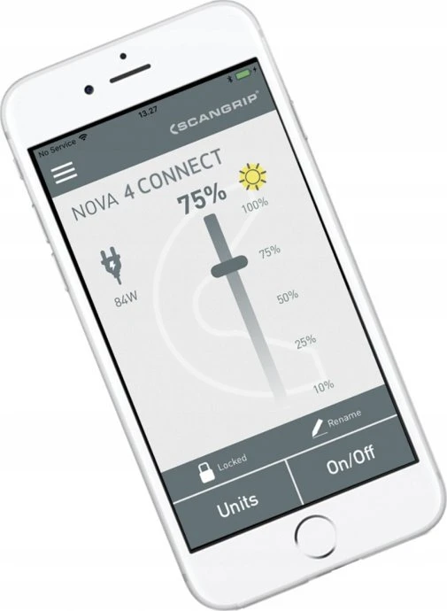 Akumuliatorinis darbo prožektorius Scangrip Nova 10 Connect, 10000 lm, IP65, 18/20 V